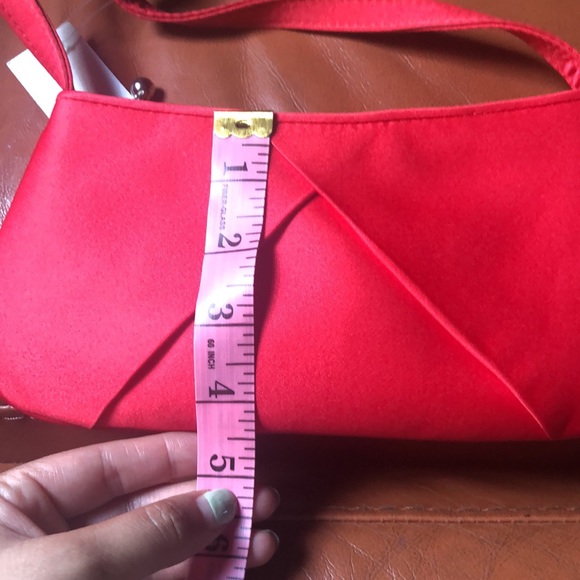 Red La Regale Purse with Tags - Picture 9 of 9